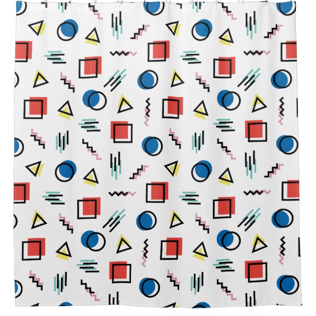 80's Memphis Abstract Style (Front)