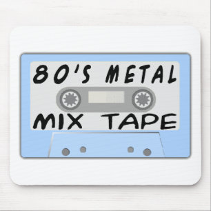 80s Metal Mix Tape Mouse Pad