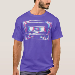 80s Mixtape Vaporwave Glitch Eighties Music Lover  T-Shirt