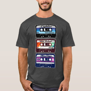 80's Music Cassette Tapes Retro Mixtape Gift T-Shirt