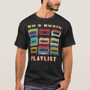 80's Music Playlist 1980 Kid 80s Cassette Collecto T-Shirt