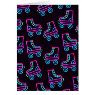 80s Neon Roller-skates