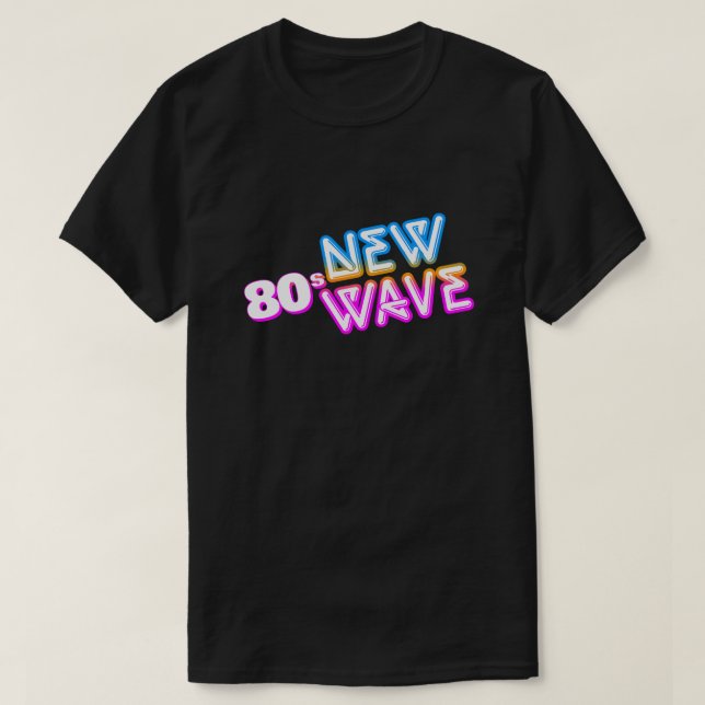 80s New Wave T-Shirt (Design Front)