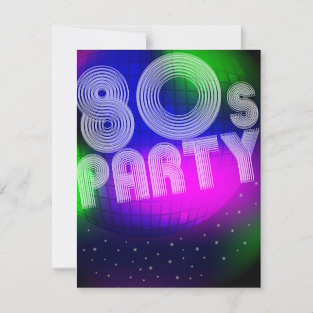 80s Party (Front)