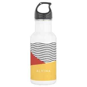 80s Pop art pattern 532 Ml Water Bottle