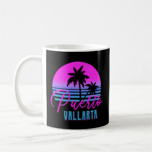 80S Puerto Vallarta Spring Break Vacation Coffee Mug