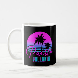80S Puerto Vallarta Spring Break Vacation Coffee Mug