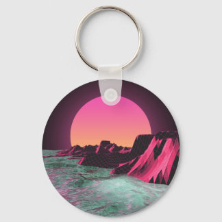 80's R I S E R Keychain