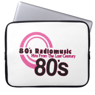 80's Radio Music Laptop Sleeve