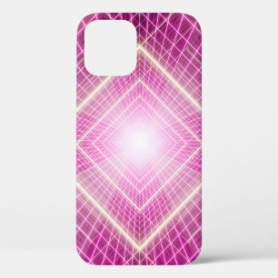 80s retro and sci fi pop art scene. iPhone 12 case