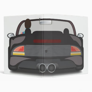 80s Retro Arcade Race Binder