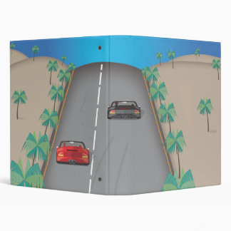 80s Retro Arcade Race Binder