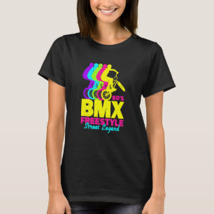 80s Retro BMX Freestyle BMX Rider T-Shirt