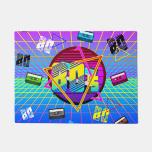 80's Retro Cassette Tape Old School Doormat