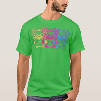 80s Retro Hamsters Gift Hamster  T-Shirt