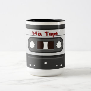 80's Retro Mix Tape Tape Mug