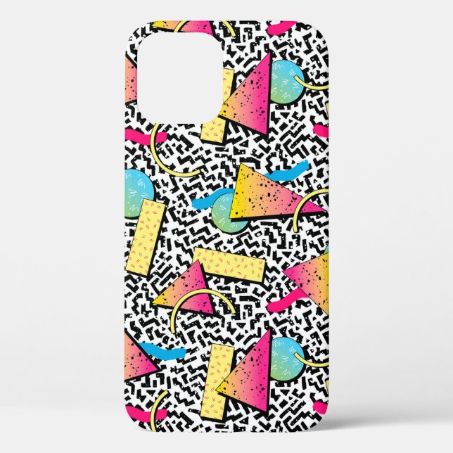 80s Retro New Wave Motif iPhone / coque ipad (Verso)