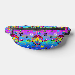 80's RETRO OLD SCHOOL CASSETTE TAPE      Fanny Pack
