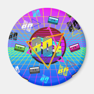 80's RETRO OLD SCHOOL CASSETTE TAPE Magnet