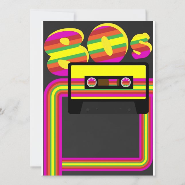 80s Retro Party (Front)