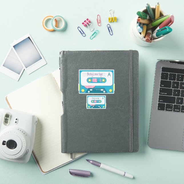 80s retro vintage cute cassette  (iPad Cover)