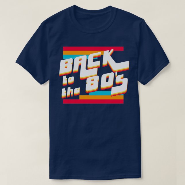 80s retro vintage gift T-Shirt (Design Front)