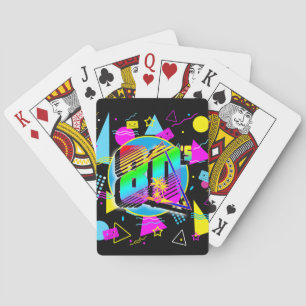80'S RETRO VINTAGE OLD SCHOOL STYLE PLAYING CARDS