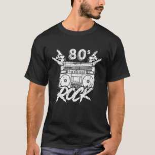 80s rock 80 s rock music cassette T-Shirt