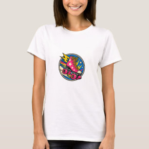 80s Roller Derby Art T-Shirt