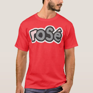 80s Rose Wine Ultimate Grey Typography T-Shirt