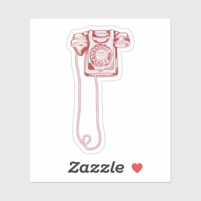 80s rotary dial telephone (Sheet)