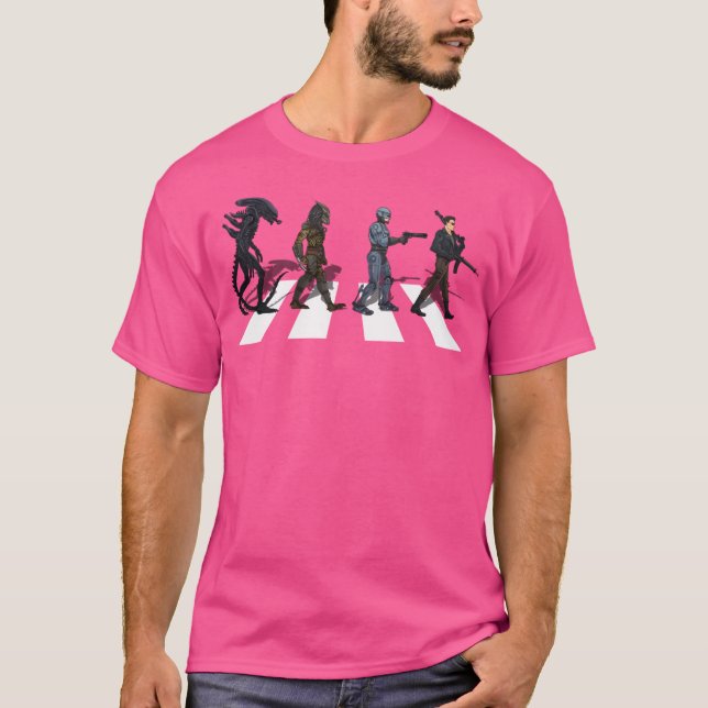 80S Sci-Fi Road T-Shirt (Front)