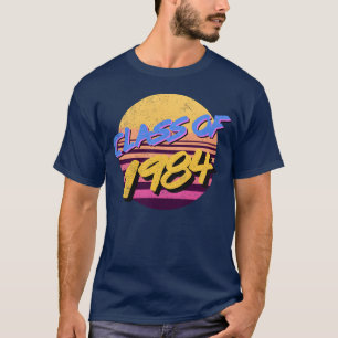 80S Style 36Th Class Reunion Class Of 1984 retro T-Shirt