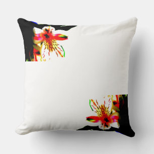 80's Style Throw Pillow