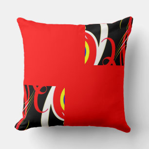 80's Style Throw Pillow