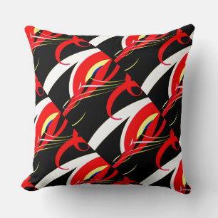 80's Style Throw Pillow