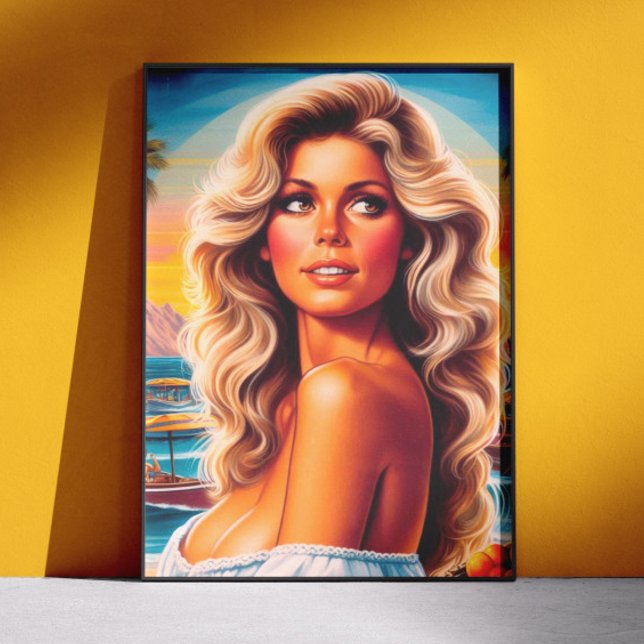 80s Summer Woman Poster (Creator Uploaded)