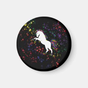 80s unicorn magnet