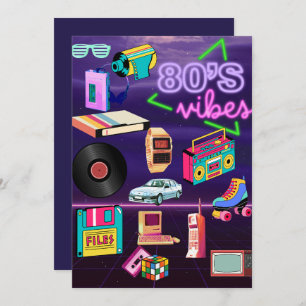 80's Vibe Greeting Card