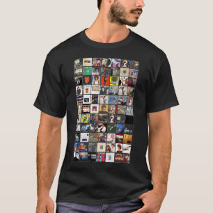 80s Vinyl Covers - 1980s Music - Vintage Album Cov T-Shirt