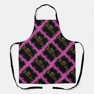 80th Birthday  Apron
