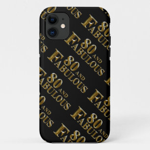 80th Birthday  iPhone 11 Case
