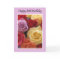 80th Birthday Colourful Roses Card