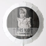 80th Birthday Custom Photo Balloon<br><div class="desc">Give regular bunches of party balloons a more personal touch that will bring a smile to everyone's face by mixing in a few custom photo balloons showing the birthday boy or girl at different stages of their life. Party guests will love seeing cute or embarrassing old photos of the birthday...</div>