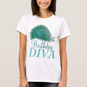80th Birthday Diva Shirts