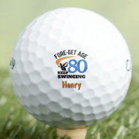 80th Birthday Gift for Neighbour – Keep Swinging