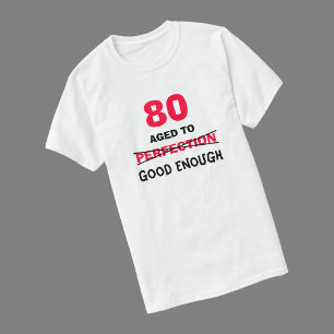 80th Birthday Gift Ideas for Men T Shirt