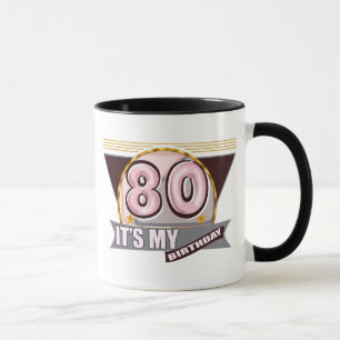 80th Birthday Gifts Mug