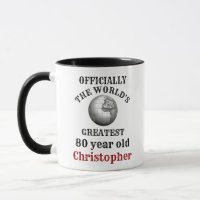 80th Birthday Greatest 80 year old Add Your Name