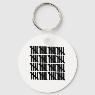 80th birthday keychain